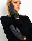 Faux Suede Gloves