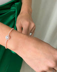 Diamante Solitaire Bracelet