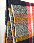 Check Print Knitted Scarf - Toi ‘n’ Moi Ltd
