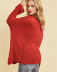 Chunky Long Sleeve Knitted Cardigan - Toi ‘n’ Moi Ltd