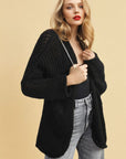 Chunky Long Sleeve Knitted Cardigan - Toi ‘n’ Moi Ltd