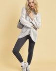 Chunky Long Sleeve Knitted Cardigan - Toi ‘n’ Moi Ltd