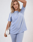 Loose Fit Top and Biker Shorts Co-ord Set - Toi ‘n’ Moi Ltd