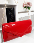 Patent Envelope Clutch Bag