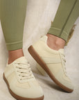 Low Top Lace-Up Trainers