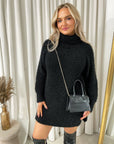 Chunky Roll Neck Knitted Jumper - Toi ‘n’ Moi Ltd
