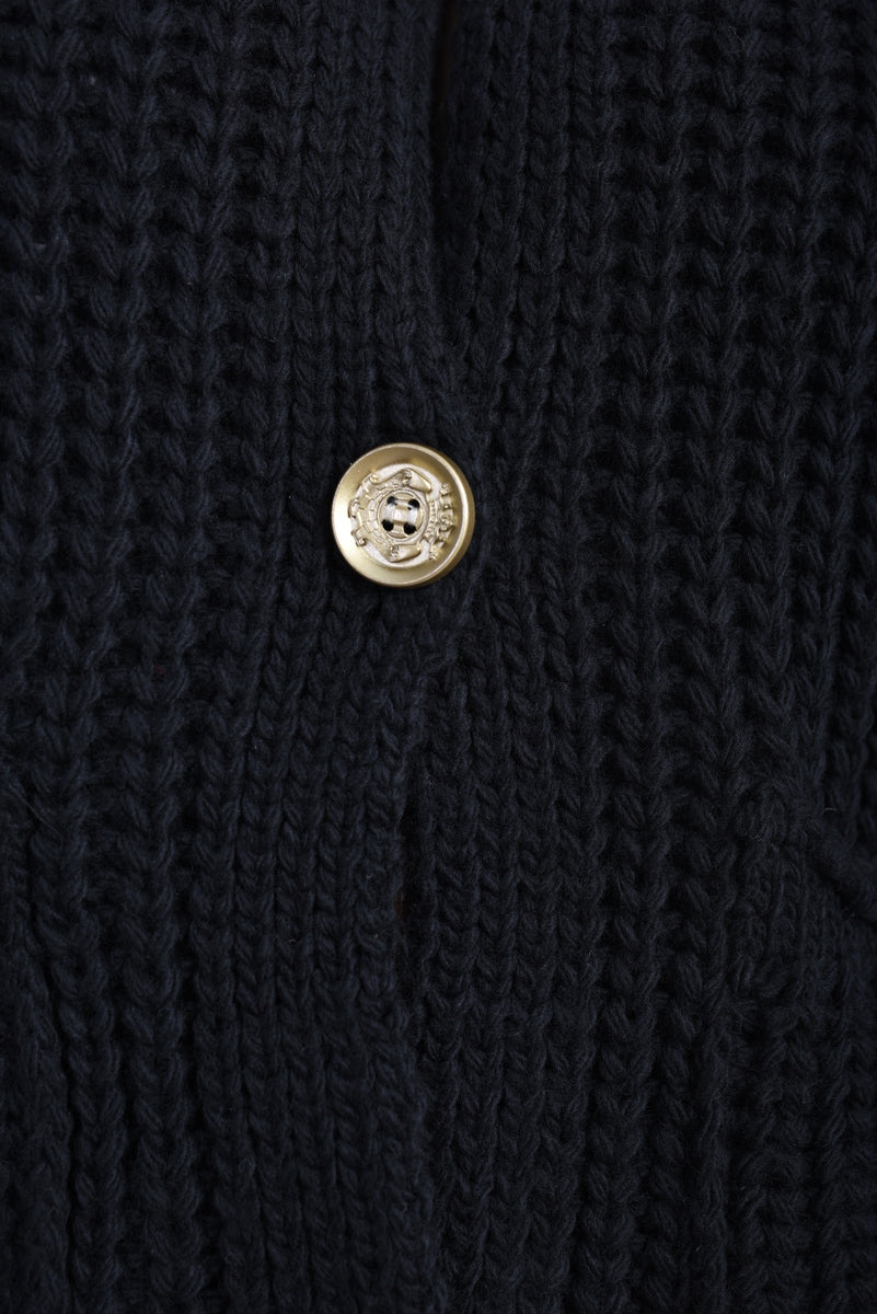 Chunky Cable Button Knit Cardigan - Toi ‘n’ Moi Ltd