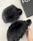 Fluffy Faux Fur Slippers