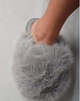 Fluffy Faux Fur Slippers