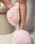 Fluffy Faux Fur Slippers