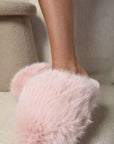 Fluffy Faux Fur Slippers