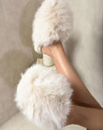 Fluffy Faux Fur Slippers