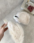 Fluffy Faux Fur Slippers