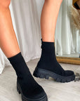 Chunky Sock Boots