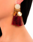 Tassel Drop Earrings