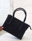 Faux Leather Handbag