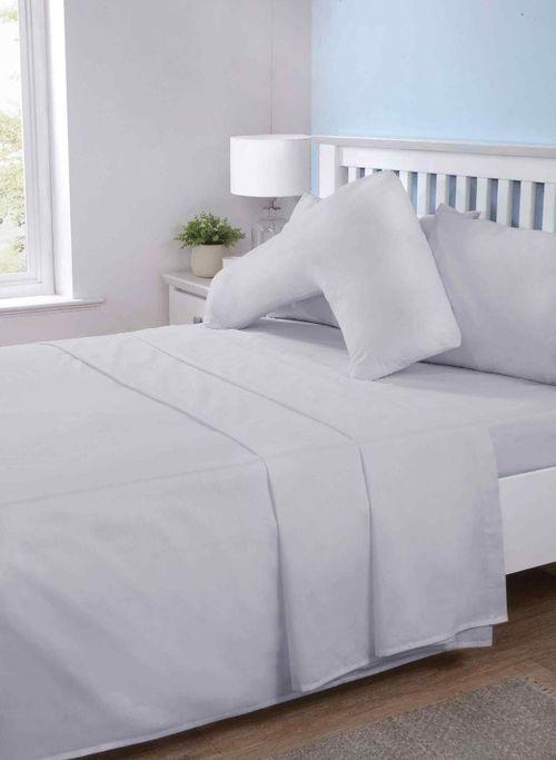 Opus Plain Dyed Fitted Sheets-King-Grey - Toi ‘n’ Moi Ltd