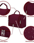 VINSANI TOILETRY BAG PURPLE 1010187 - Toi ‘n’ Moi Ltd