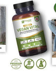 Vegan Vital Multivitamins and Minerals | 120 Vegan Multivitamin Capsule by Prowise Healthcare - Toi ‘n’ Moi Ltd
