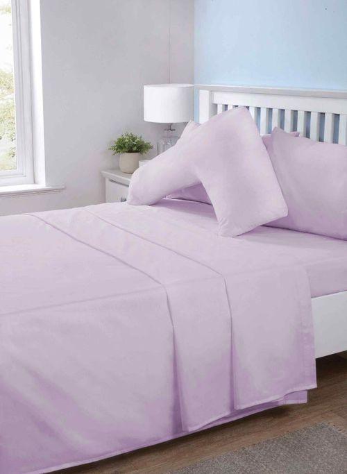 Opus Plain Dyed Fitted Sheets-Double-Heather - Toi ‘n’ Moi Ltd