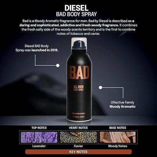 Diesel Bad Body Spray 200ml - Toi ‘n’ Moi Ltd