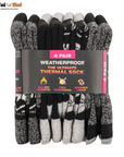 Weatherproof Ladies Thermal Sock, 4 Pack - Toi ‘n’ Moi Ltd
