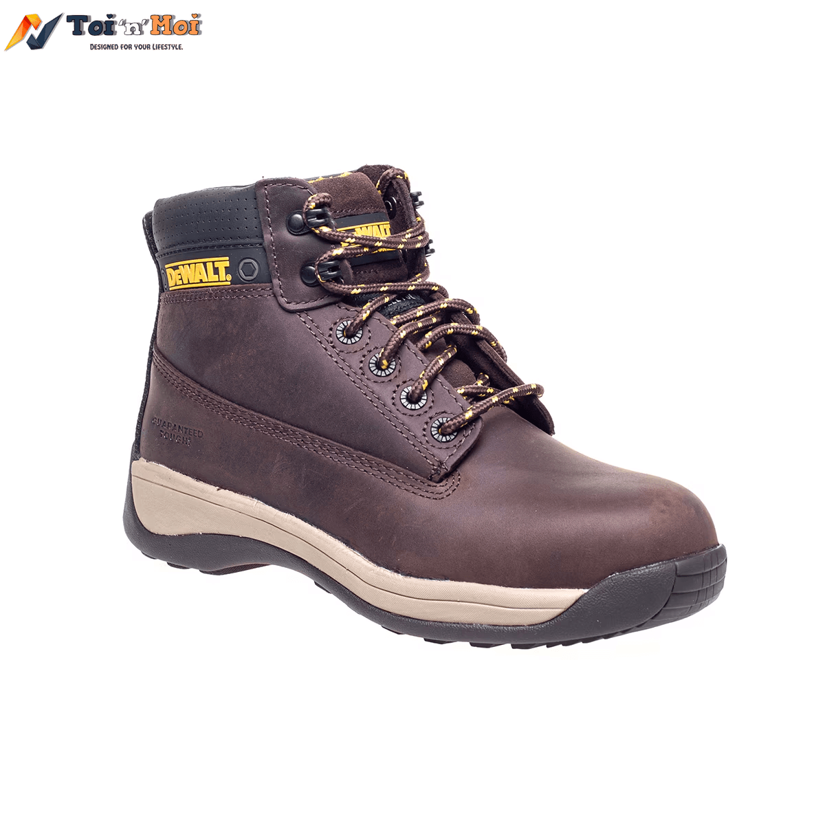 Dewalt Mason Steel Toe Cap Safety Boot in Brown - Toi ‘n’ Moi Ltd