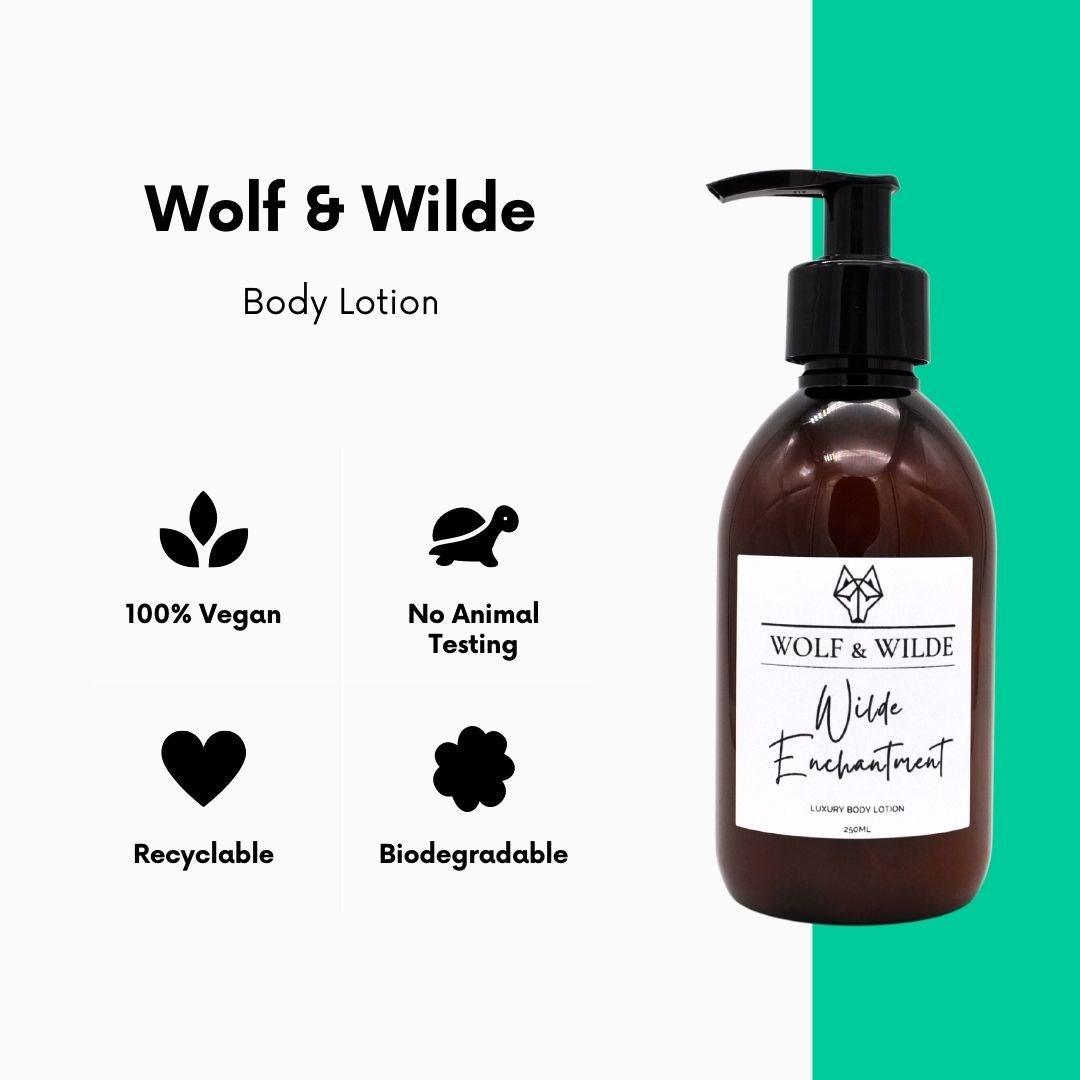 Wilde Enchantment Luxury Body Lotion 250ML - Toi ‘n’ Moi Ltd